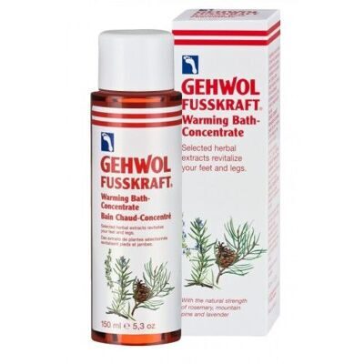 Gehwol Fusskraft Warming Bath Concentrate - Согревающая ванна "Перец" 150 мл