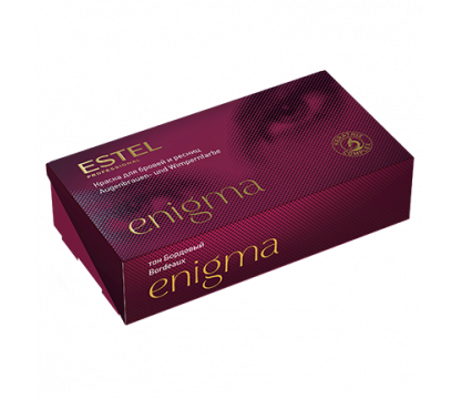 Краска для бровей и ресниц ESTEL Professional ENIGMAТон бордовый.