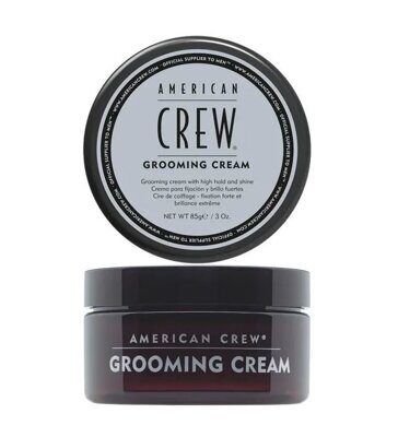 American Crew Grooming Cream - Крем с сильной фиксацией и высоким уровнем блеска для укладки волос и усов 85 г