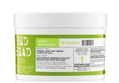 TIGI BH Urban Anti+dotes Re-Energize Маска- энергетик для нормальных волос уровень1 200гр