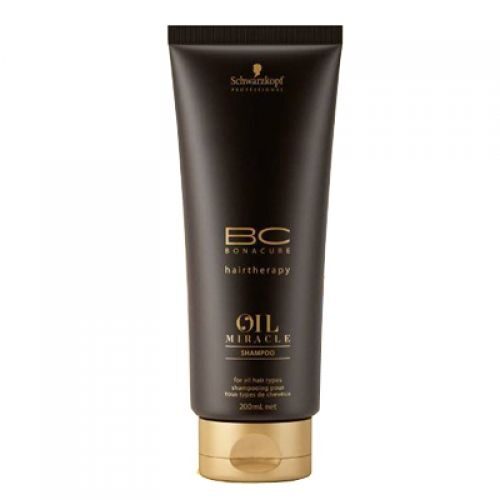 Schwarzkopf Bonacure Oil Miracle Gold Shimmer Shampoo - Шампунь Золотое Сияние для жестких волос 200 мл