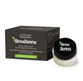 BrowXenna Консилер бежевый для формирования контура бровей